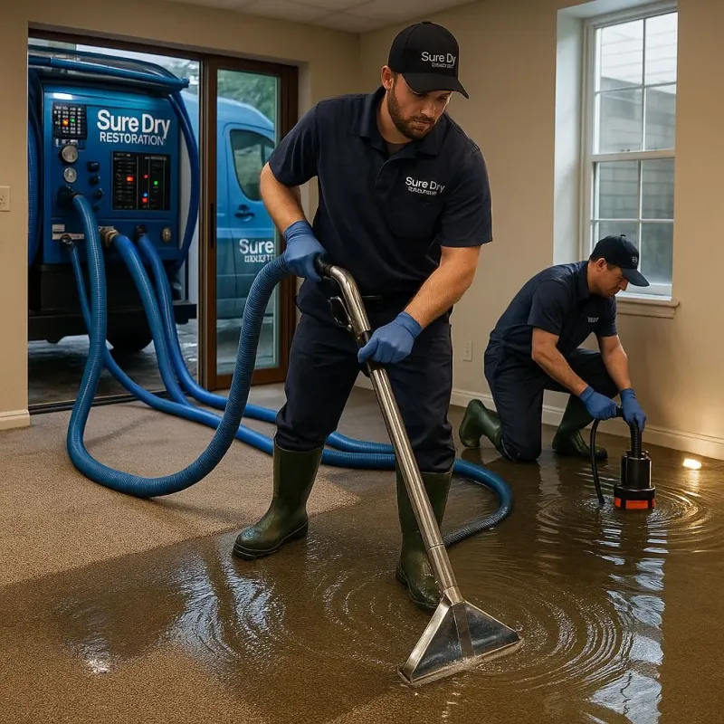 Water Extraction and Removal process in Norwich, NY